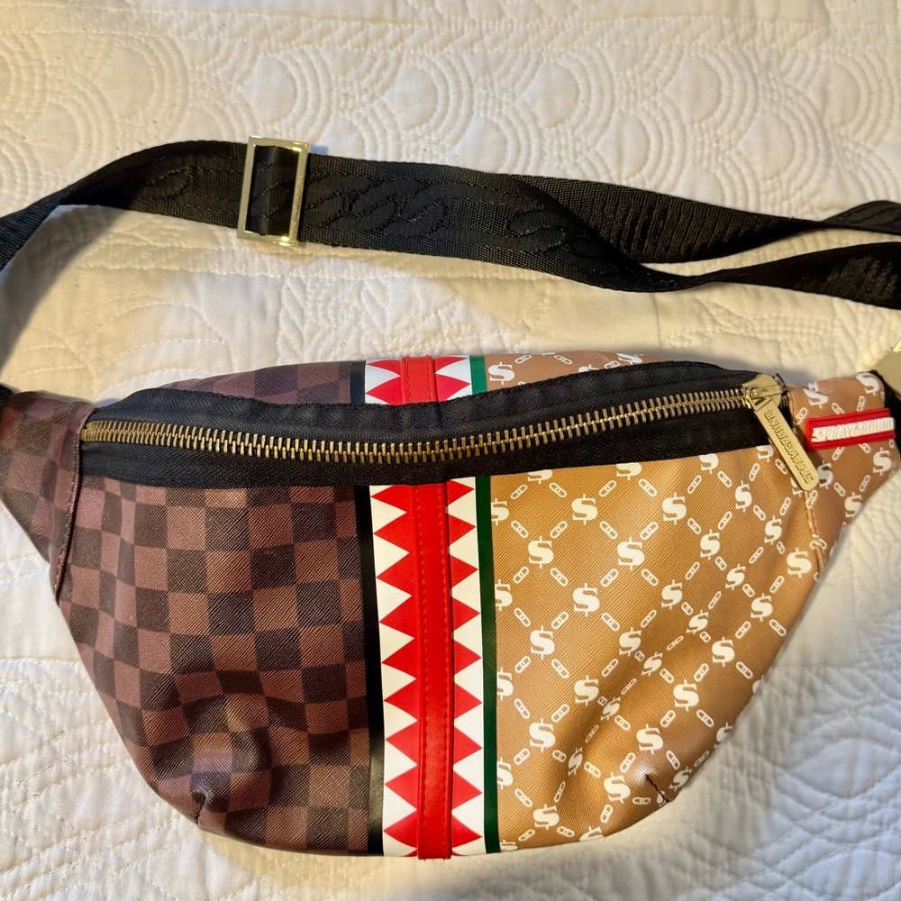 Sprayground Waist Bag / Crossbody – Limited Edition, Gently Used